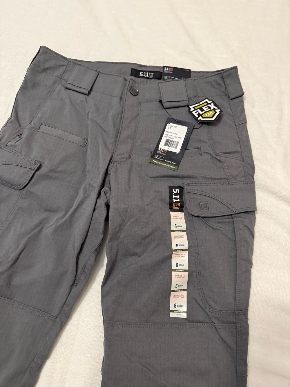 5.11 Tactical Women's Gray Cargo Pants